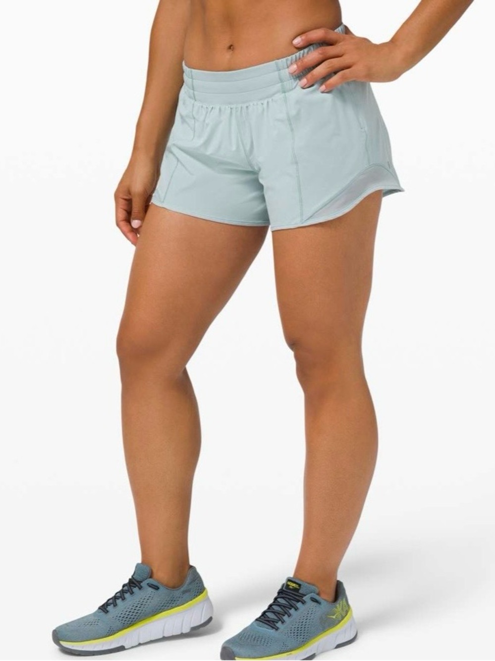 Lululemon Hotty Hot Short II Long 4"
Hazy Jade Activewear Women’s Size 10 Tall